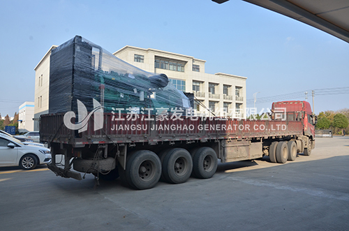 18.12.04 800KW廣西玉柴配無(wú)錫斯坦福發(fā)電機組發(fā)貨